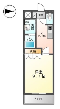 カントリードールの物件間取画像